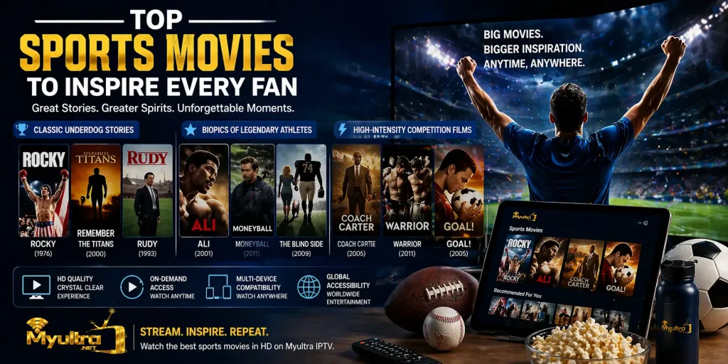 Top Sports Movies to Inspire Every Fan