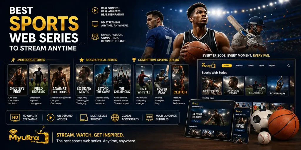 Best Sports Web Series to Stream Anytime