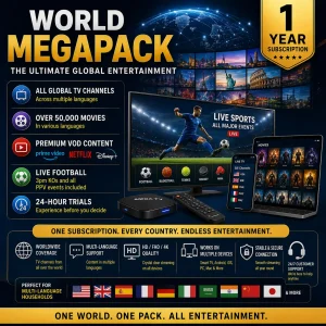 World Megapack for 1 Year