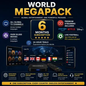 World Megapack for 6 Months