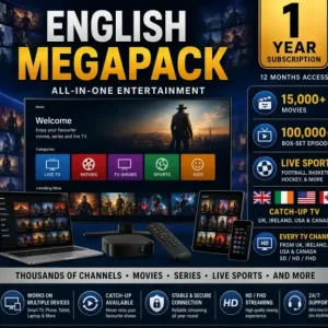 English Megapack for 1 Year